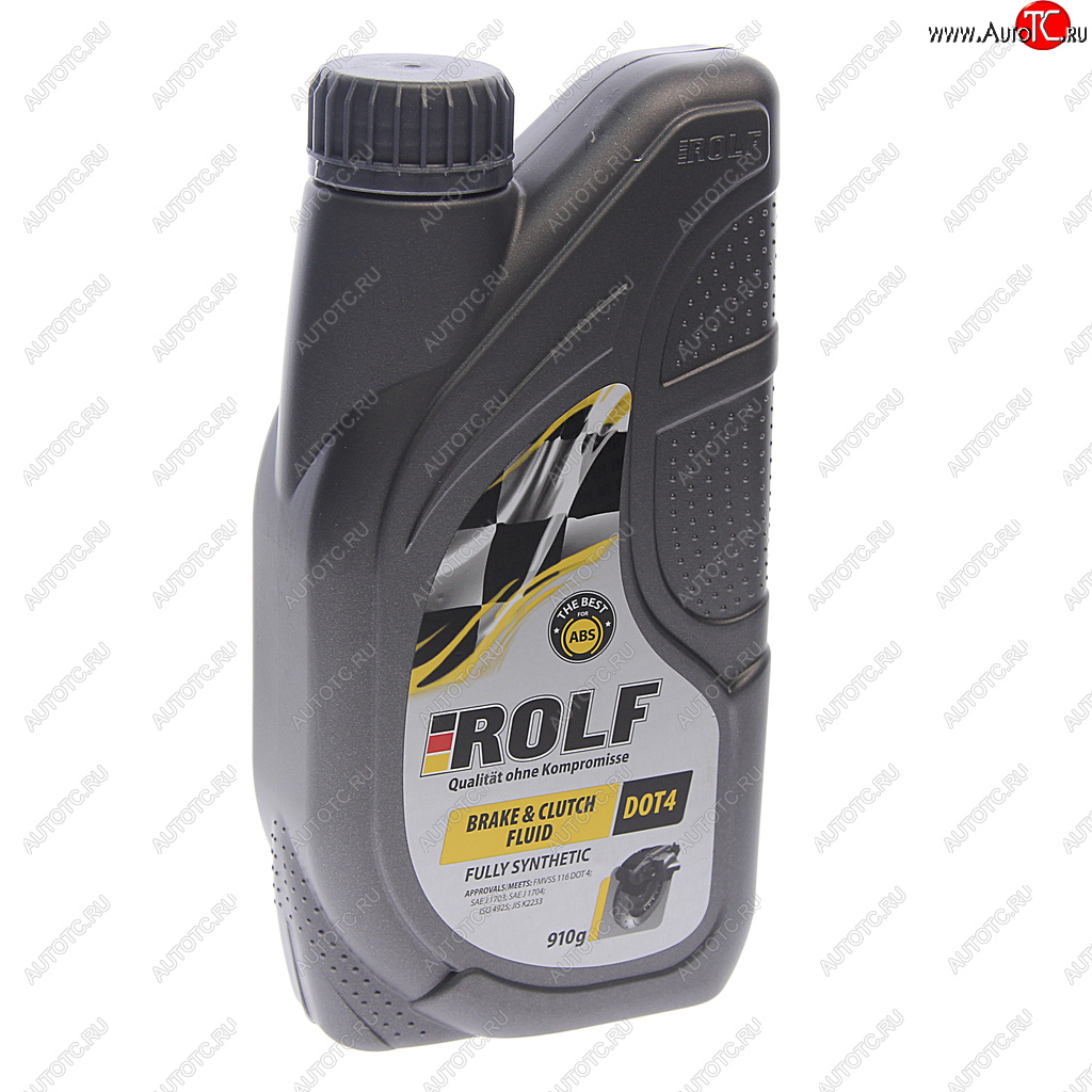 519 р. Жидкость тормозная Brake&Clutch Fluid DOT-4 910г ROLF ROLF 322205  с доставкой в г. Кемерово