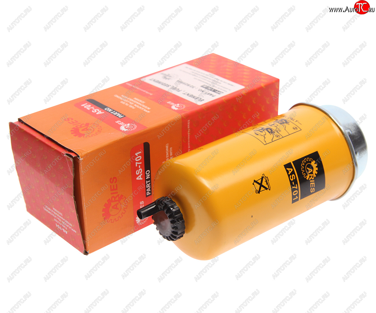 1 599 р. Фильтр топливный JCB JS,JZ (дв.DIESELMAX,ISUZU) ARIES ARIES 32925994 ARIES 32925994  с доставкой в г. Кемерово