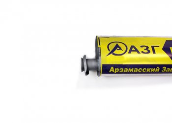7 199 р. Глушитель ГАЗ-330202 дв.ЗМЗ-406,405 ЕВРО-3 удлиненная база АЗГ АЗГ 330202-1201008-10.01  с доставкой в г. Кемерово. Увеличить фотографию 3