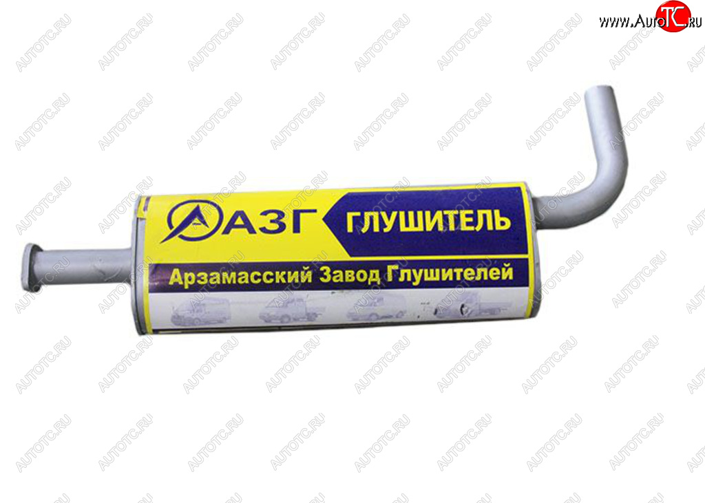 5 899 р. Глушитель ГАЗ-3302 Бизнес дв.CUMMINS 2.8 ЕВРО-5 усиленный АЗГ АЗГ 3302-1201008-50  с доставкой в г. Кемерово