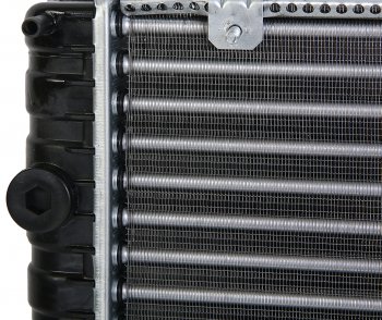4 399 р. Радиатор ГАЗ-3302 алюминиевый 2-х рядный НО ПРАМО ПРАМО 3302-1301012  с доставкой в г. Кемерово. Увеличить фотографию 4