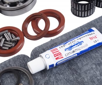 13 399 р. Ремкомплект ГАЗ-3302 Бизнес КПП (подшипники SKF,сальники,прокладки,герметик) АВТОРГ АВТОРГ 3302-1701805-01*рк  с доставкой в г. Кемерово. Увеличить фотографию 5