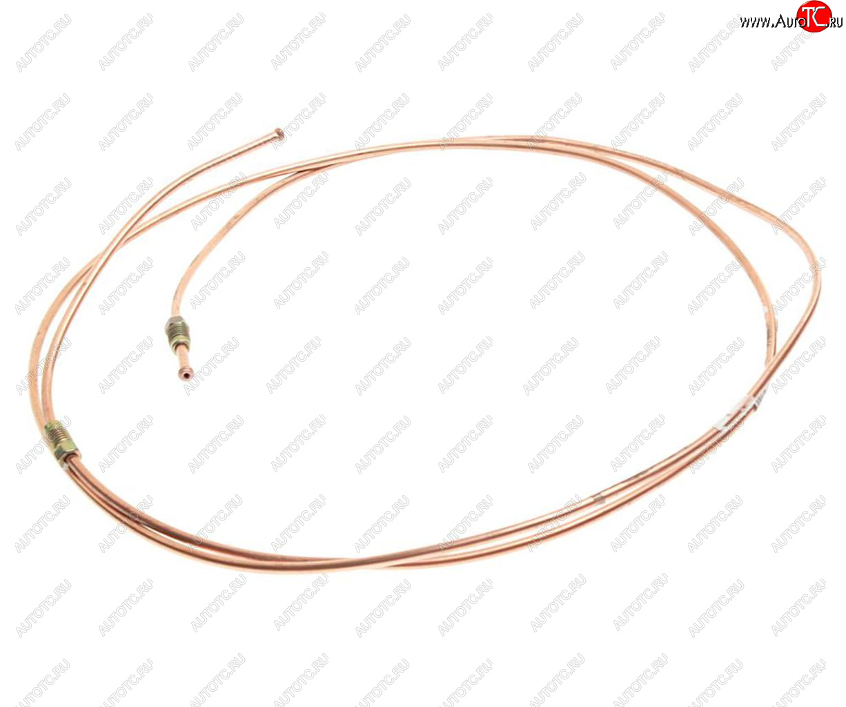 599 р. Трубка тормозная ГАЗ-3302 суппорта правого медная НН NO NAME 3302-3506023-01  с доставкой в г. Кемерово