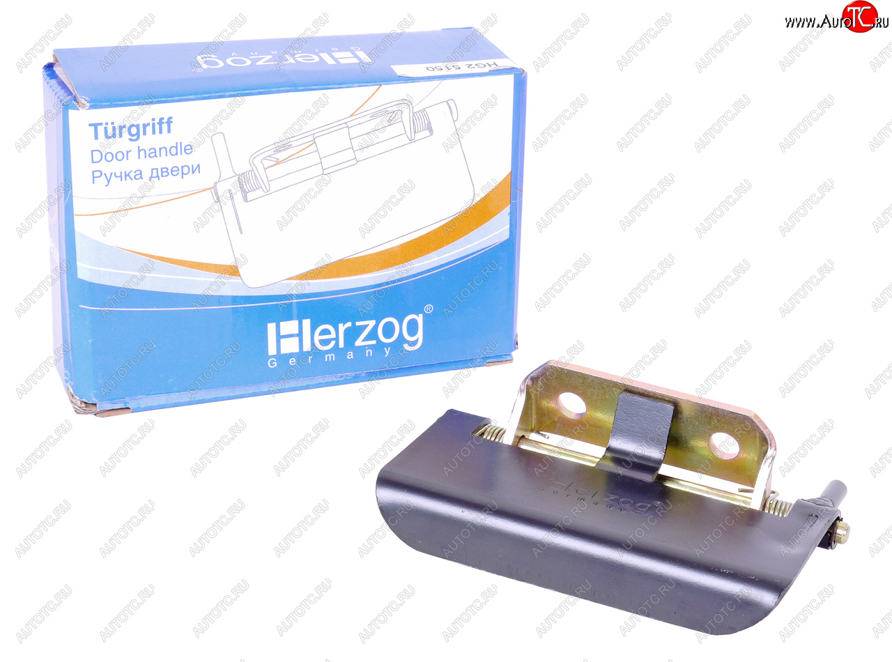 399 р. Ручка ГАЗ-3302 двери наружная правая HERZOG HERZOG 3302-6105150  с доставкой в г. Кемерово
