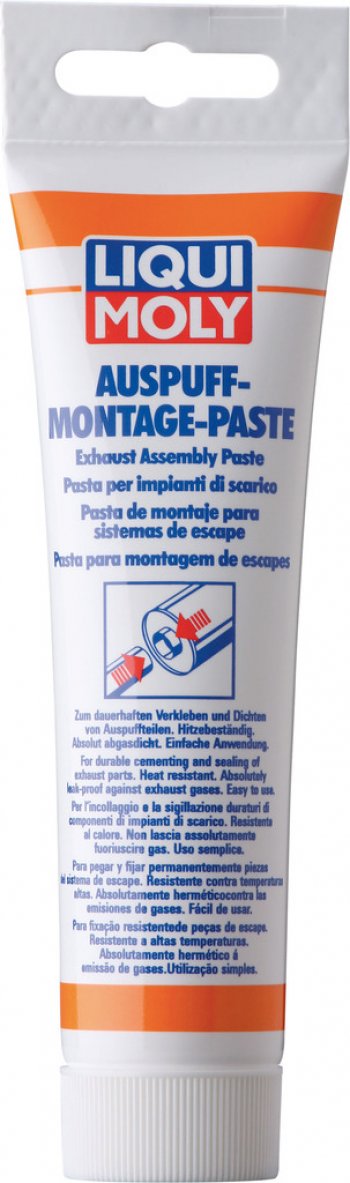 869 р. Герметик глушителя монтажный 150г LIQUI MOLY LIQUI MOLY 3342  с доставкой в г. Кемерово. Увеличить фотографию 1