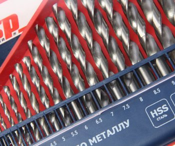 979 р. Набор сверл по металлу 1.0-10.0мм HSS (19шт.) USP USP 33717  с доставкой в г. Кемерово. Увеличить фотографию 2