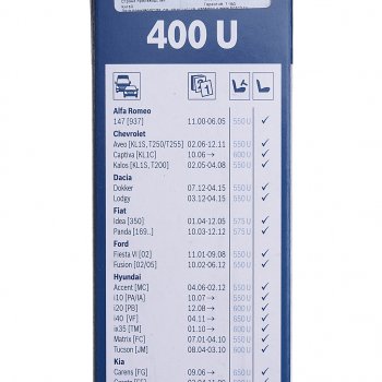 629 р. Щетка стеклоочистителя 400мм Twin BOSCH BOSCH 3397004579  с доставкой в г. Кемерово. Увеличить фотографию 3