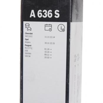 2 799 р. Щетка стеклоочистителя PEUGEOT 508 (10-) 650650мм комплект Aerotwin BOSCH BOSCH 3397007636  с доставкой в г. Кемерово. Увеличить фотографию 5