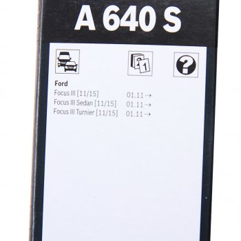 2 799 р. Щетка стеклоочистителя FORD Focus 3 725725мм комплект Aerotwin BOSCH BOSCH 3397007640  с доставкой в г. Кемерово. Увеличить фотографию 5