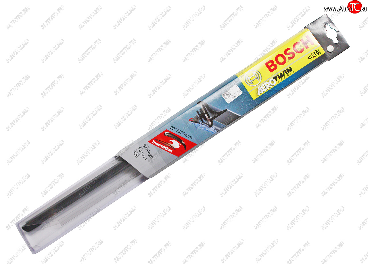 1 499 р. Щетка стеклоочистителя 550мм бескаркасная Retrofit Aerotwin BOSCH BOSCH 3397008537  с доставкой в г. Кемерово
