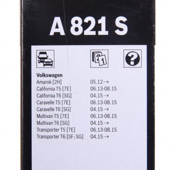 2 969 р. Щетка стеклоочистителя VW Amarok (10-) 600600мм комплект Aerotwin BOSCH BOSCH 3397009821  с доставкой в г. Кемерово. Увеличить фотографию 4
