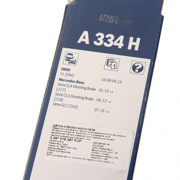 819 р. Щетка стеклоочистителя MERCEDES CLA (C117) задняя BOSCH BOSCH 3397016387  с доставкой в г. Кемерово. Увеличить фотографию 4