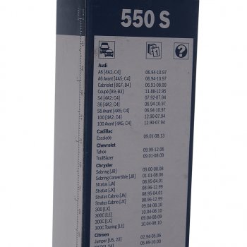 2 299 р. Щетка стеклоочистителя 550/500мм комплект Twin BOSCH BOSCH 3397118421 BOSCH 3397118421  с доставкой в г. Кемерово. Увеличить фотографию 5