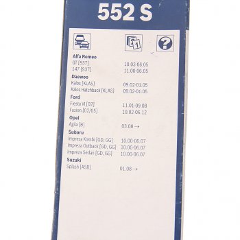 1 769 р. Щетка стеклоочистителя 550400мм комплект Twin BOSCH BOSCH 3397118427  с доставкой в г. Кемерово. Увеличить фотографию 4