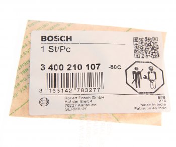 273 р. Кольцо уплотнительное ТНВД BOSCH BOSCH 3400210107  с доставкой в г. Кемерово. Увеличить фотографию 2