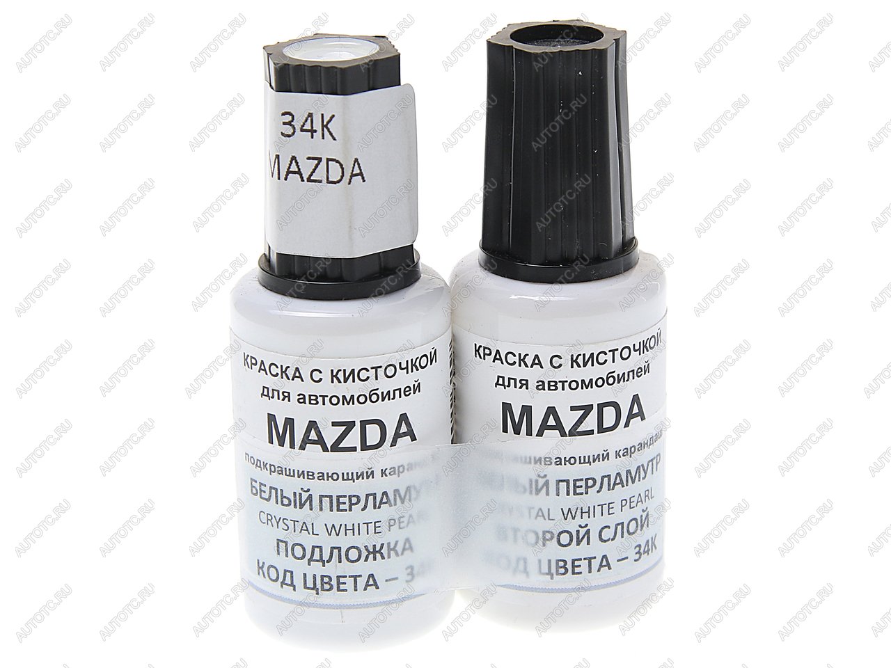 699 р. Краска с кистью 20мл MAZDA 34K 2-х компонентная PODKRASKA PODKRASKA 34k  с доставкой в г. Кемерово