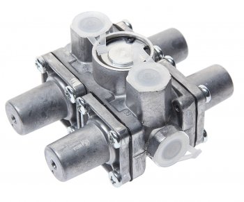 1 599 р. Клапан ЗИЛ,КАМАЗ,МАЗ,МЗКТ,ПАЗ защитный 4-х контурный MEGAPOWER MEGAPOWER 350-14-003  с доставкой в г. Кемерово. Увеличить фотографию 1