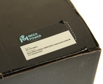 2 999 р. Кран МАЗ,КАМАЗ,MERCEDES тормозной главный 2-х секционный MEGAPOWER MEGAPOWER 350-16-004  с доставкой в г. Кемерово. Увеличить фотографию 5