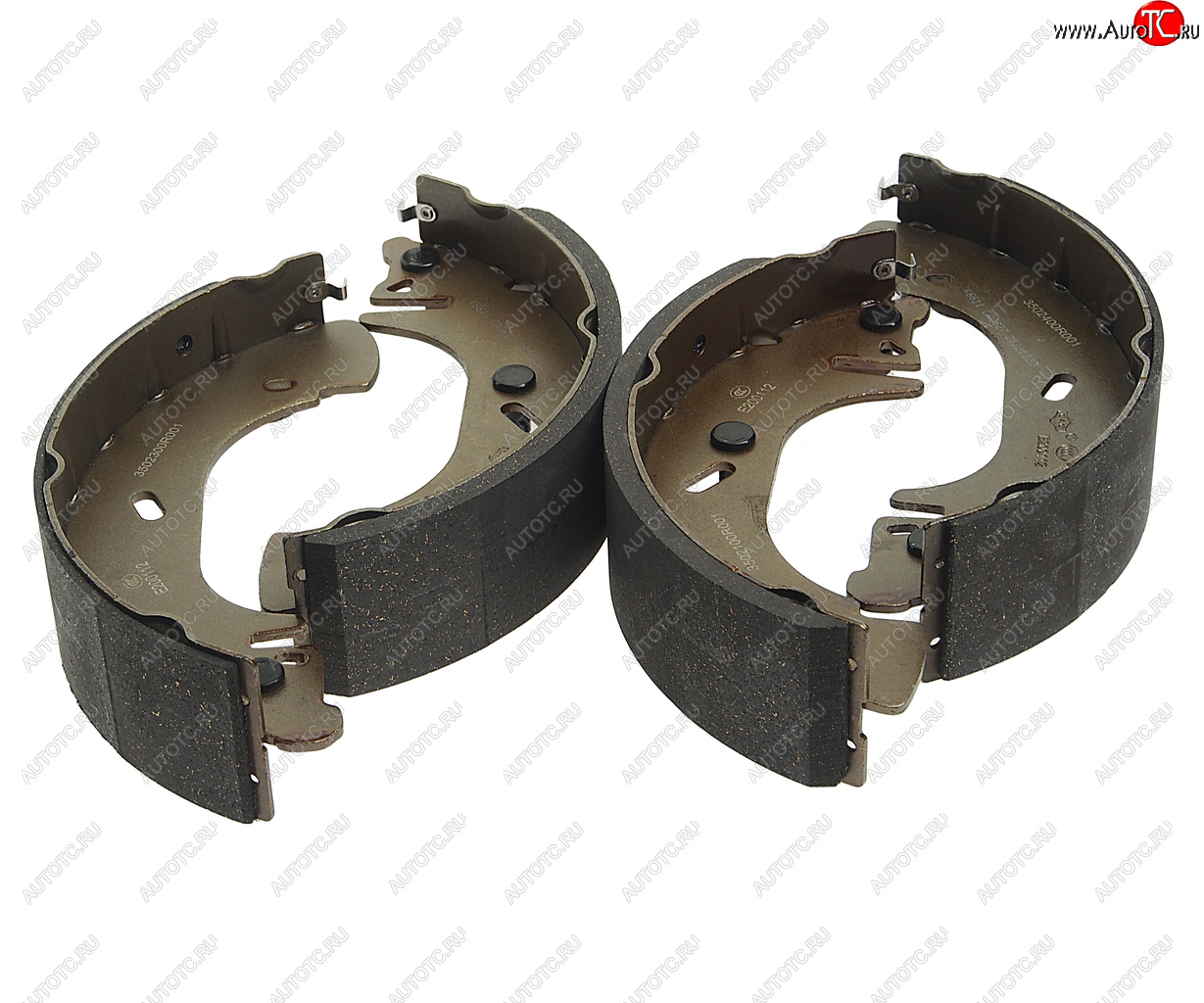 9 549 р. Колодки тормозные JAC Sunray задние барабанные (4шт.) OE JAC 3502010r001b-f180  с доставкой в г. Кемерово