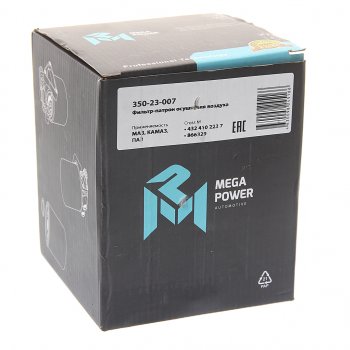 1 169 р. Фильтр-патрон КАМАЗ,МАЗ,ПАЗ осушителя воздуха MEGAPOWER MEGAPOWER 350-23-007  с доставкой в г. Кемерово. Увеличить фотографию 2