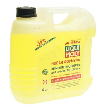 689 р. Жидкость омывателя -27С 4л LIQUI MOLY LIQUI MOLY 35027 LIQUI MOLY 35027  с доставкой в г. Кемерово. Увеличить фотографию 1