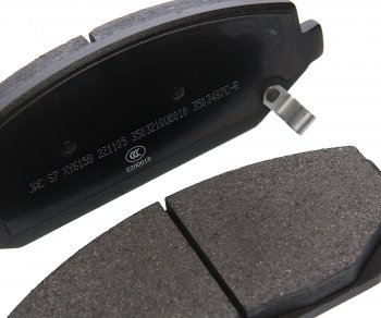 9 099 р. Колодки тормозные JAC S7 передние (4шт.) OE JAC 3503100u0010-f011  с доставкой в г. Кемерово. Увеличить фотографию 2