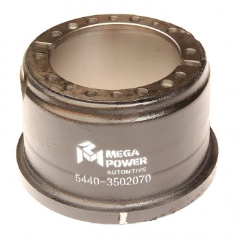 15 499 р. Барабан тормозной МАЗ-5440,АМАЗ задний MEGAPOWER MEGAPOWER 350-32-029  с доставкой в г. Кемерово. Увеличить фотографию 1
