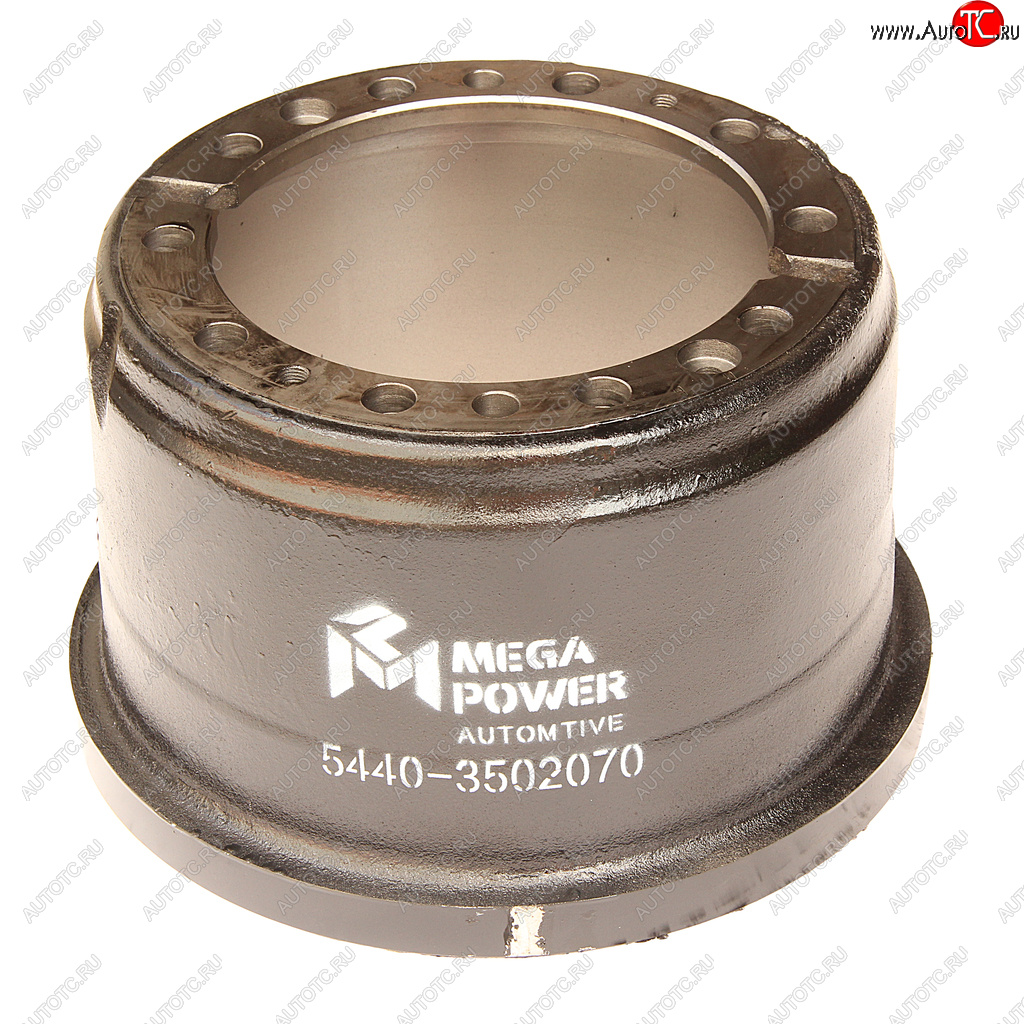 15 499 р. Барабан тормозной МАЗ-5440,АМАЗ задний MEGAPOWER MEGAPOWER 350-32-029  с доставкой в г. Кемерово