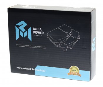 4 469 р. Колодки тормозные ГАЗон Next передниезадние (4шт.) MEGAPOWER MEGAPOWER 350-33-021  с доставкой в г. Кемерово. Увеличить фотографию 4