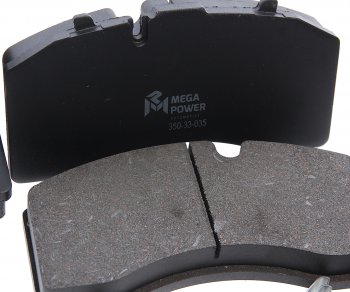 4 549 р. Колодки тормозные MERCEDES SAF дисковые (211x108x30) (4шт.) MEGAPOWER MEGAPOWER 350-33-035  с доставкой в г. Кемерово. Увеличить фотографию 2
