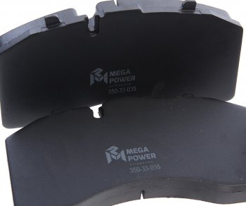 4 549 р. Колодки тормозные MERCEDES SAF дисковые (211x108x30) (4шт.) MEGAPOWER MEGAPOWER 350-33-035  с доставкой в г. Кемерово. Увеличить фотографию 3