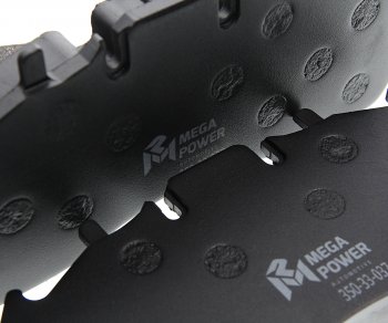 3 899 р. Колодки тормозные VOLVO RENAULT дисковые (249x110x29) (4шт.) MEGAPOWER MEGAPOWER 350-33-037  с доставкой в г. Кемерово. Увеличить фотографию 3
