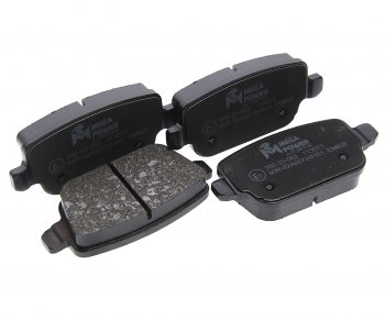 1 059 р. Колодки тормозные FORD Galaxy,Mondeo LAND ROVER Freelander задние (4шт.) MEGAPOWER MEGAPOWER 350-33-062  с доставкой в г. Кемерово. Увеличить фотографию 1