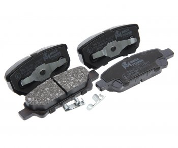 1 029 р. Колодки тормозные MITSUBISHI Lancer (03-),Outlander (03-) DODGE Caliber задние (4шт.) MEGAPOWER MEGAPOWER 350-33-100  с доставкой в г. Кемерово. Увеличить фотографию 1