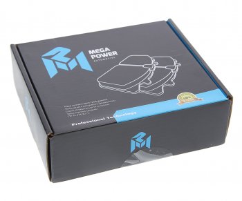 1 159 р. Колодки тормозные NISSAN Micra (03-),Note (E11) (06-) RENAULT Clio (05-) передние (4шт.) MEGAPOWER MEGAPOWER 350-33-108  с доставкой в г. Кемерово. Увеличить фотографию 3