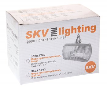 819 р. Фара прожектор (без лампы) с крышкой SKV SKV 3507.3743  с доставкой в г. Кемерово. Увеличить фотографию 3