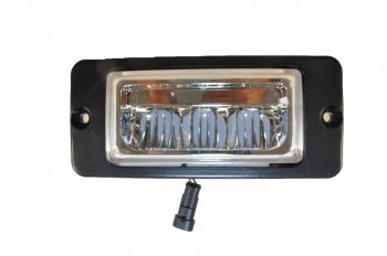 2 369 р. Фара противотуманная КАМАЗ рестайлинг НО светодиодная AVTOELECTRICA AVTOELECTRICA 35.3743 led ае  с доставкой в г. Кемерово. Увеличить фотографию 2