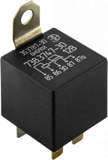 177 р. Реле электромагнитное 12V 5-ти контактное 50А замыкающее с кронштейном ЭМИ ЭМИ 35.3787-30  с доставкой в г. Кемерово. Увеличить фотографию 2