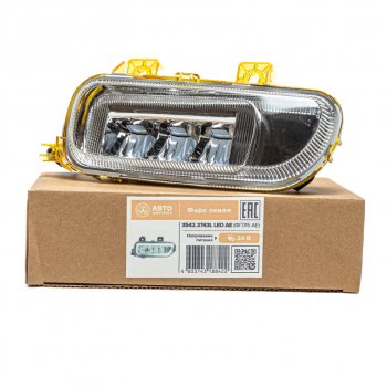3 199 р. Фара противотуманная КАМАЗ-5490,MERCEDES Axor левая LED AVTOELECTRICA AVTOELECTRICA 3542.3743l led aе (фг015 ae)  с доставкой в г. Кемерово. Увеличить фотографию 1