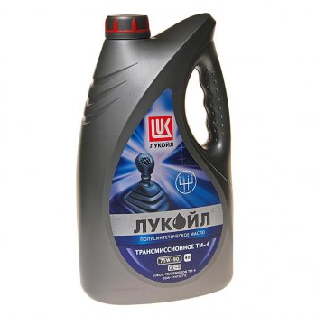 2 499 р. Масло трансмиссионное ТМ4-12 GL-4 75W90 псинт.4л ЛУКОЙЛ LUKOIL 3556163  с доставкой в г. Кемерово. Увеличить фотографию 1