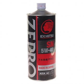 2 679 р. Масло моторное ZEPRO RACING 3585-001 5W40 синт.1л IDEMITSU IDEMITSU 3585-001 IDEMITSU 3585-001  с доставкой в г. Кемерово. Увеличить фотографию 1