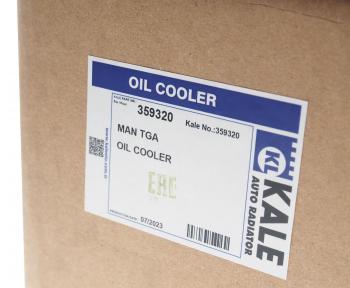 12 499 р. Радиатор масляный MAN TGA (02-) KALE KALE 359320  с доставкой в г. Кемерово. Увеличить фотографию 5