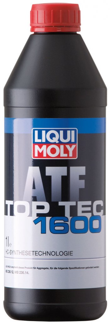 2 899 р. Масло трансмиссионное TOP TEC ATF 1600 синт.1л LIQUI MOLY LIQUI MOLY 3659  с доставкой в г. Кемерово. Увеличить фотографию 1