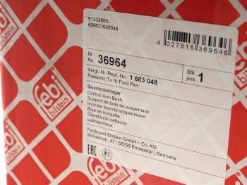 4 199 р. Сайлентблок VOLVO V60 (10-) рычага переднего задний правый FEBI FEBI 36964  с доставкой в г. Кемерово. Увеличить фотографию 5