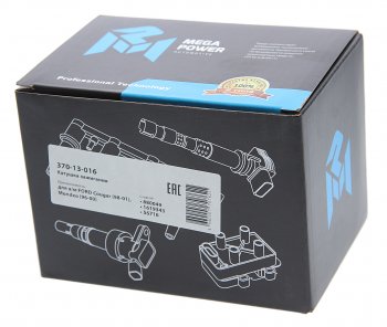 1 379 р. Катушка зажигания FORD Cougar (98-01),Mondeo (96-00) MEGAPOWER MEGAPOWER 370-13-016  с доставкой в г. Кемерово. Увеличить фотографию 5