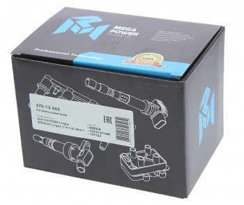 1 459 р. Катушка зажигания ЛАДА Largus RENAULT Logan (1.41.6) (8кл.) MEGAPOWER MEGAPOWER 370-13-065  с доставкой в г. Кемерово. Увеличить фотографию 4