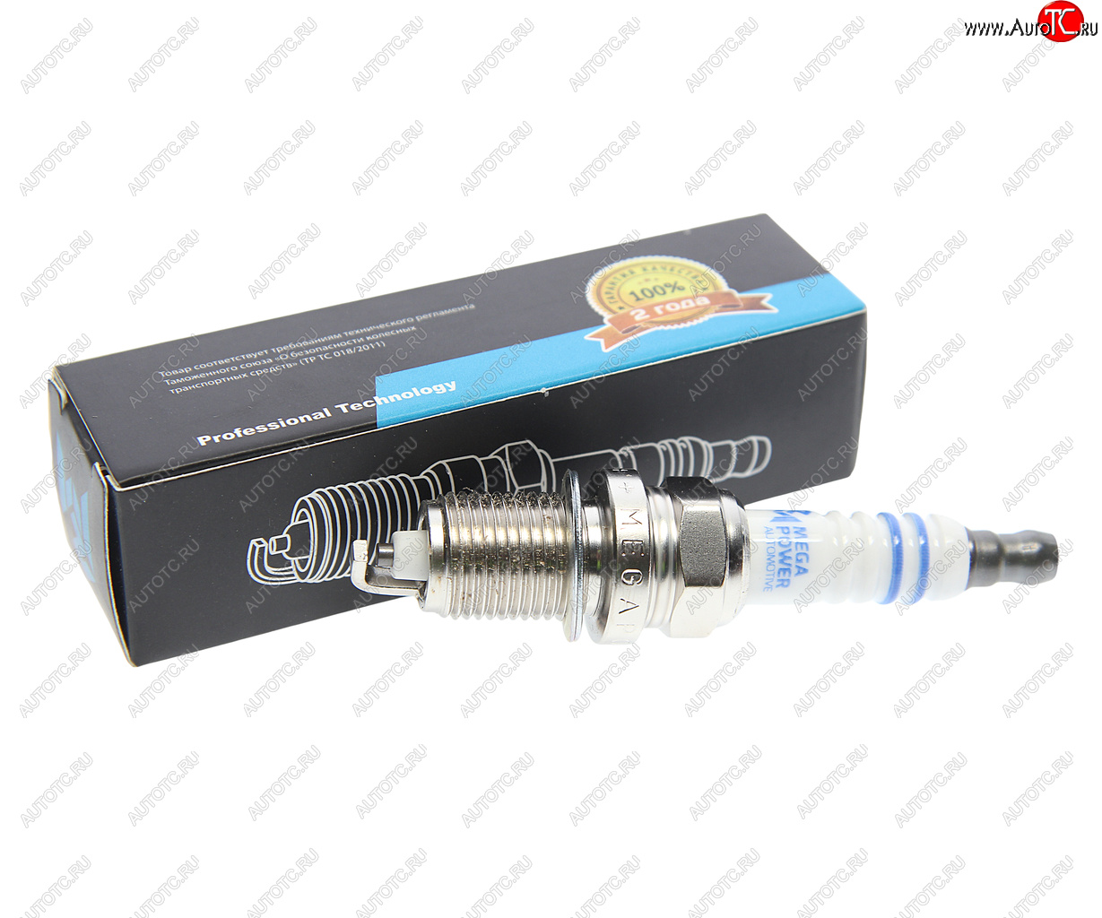 107 р. Свеча зажигания CHEVROLET Aveo (08-) (1.4) HONDA Accord (92-) (1.61.82.02.22.3) (1шт.) MEGAPOWER MEGAPOWER 370-31-001  с доставкой в г. Кемерово