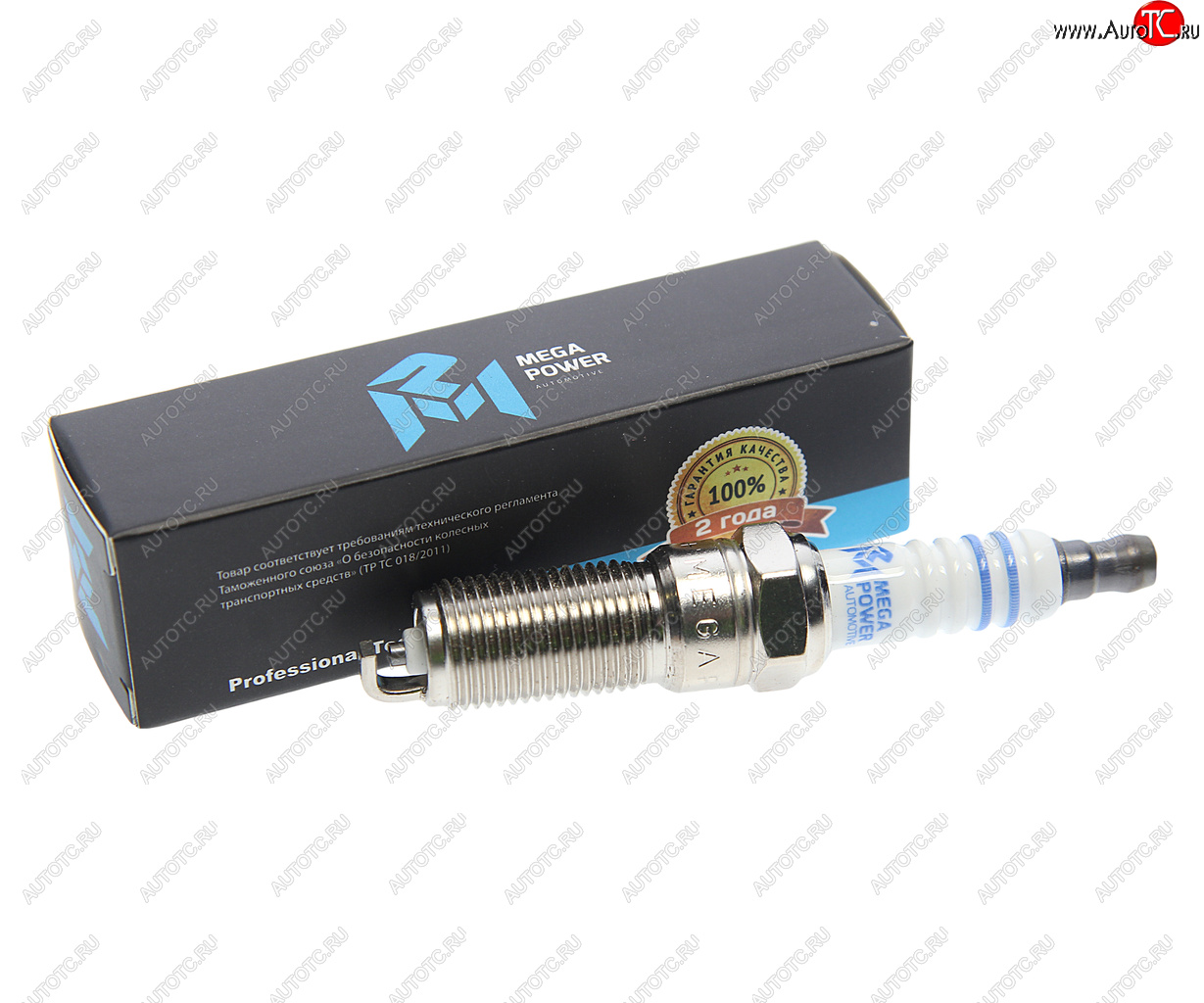 139 р. Свеча зажигания FORD (1шт.) MEGAPOWER MEGAPOWER 370-31-004  с доставкой в г. Кемерово