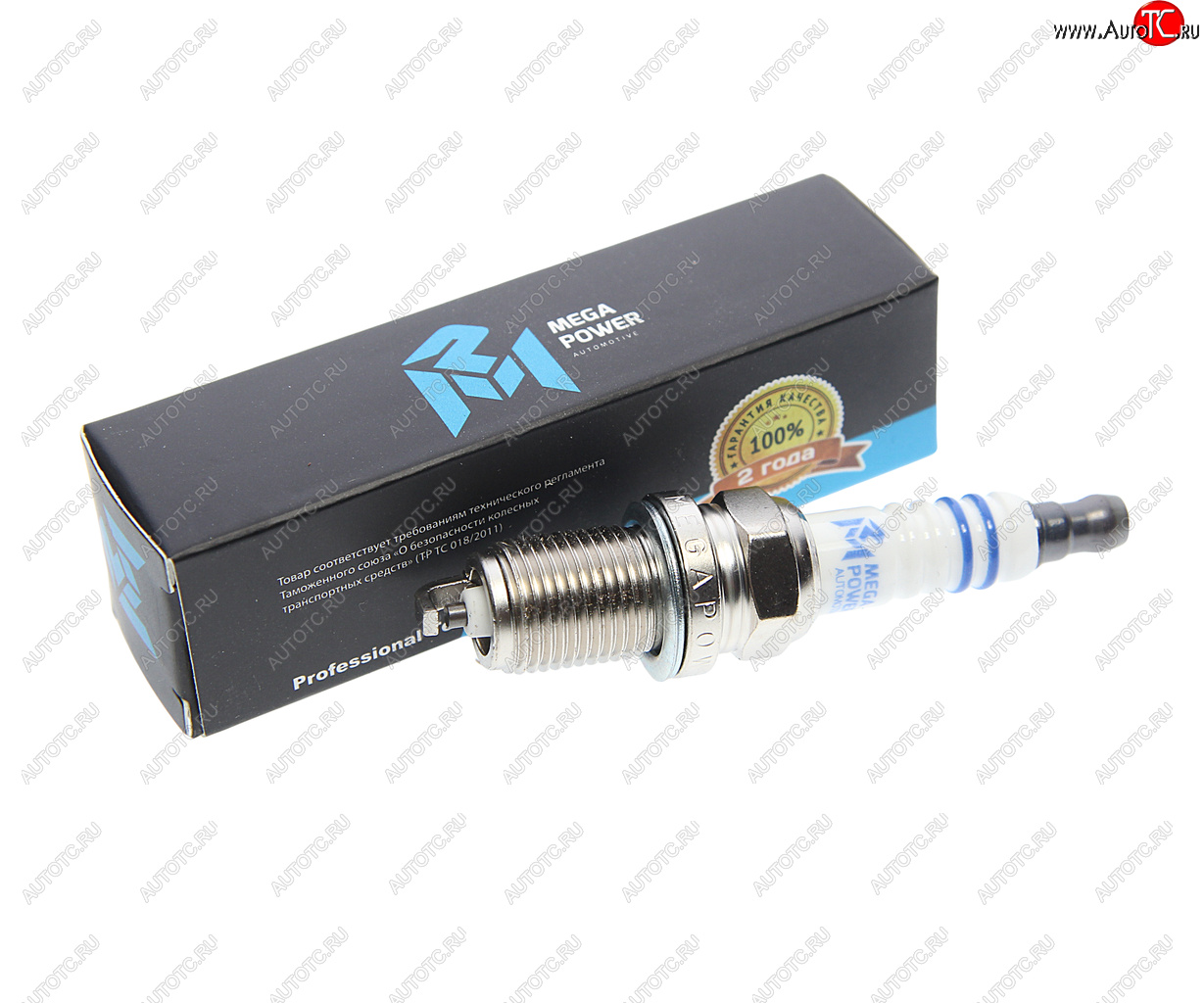 93 р. Свеча зажигания DAEWOO Nexia (1.5) (16V) KIA Sportage,Clarus,Shuma,Sephia 2 (1шт.) MEGAPOWER MEGAPOWER 370-31-019  с доставкой в г. Кемерово