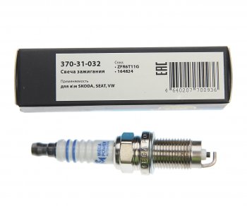 141 р. Свеча зажигания VW Golf 5,6,Jetta,Polo Sedan SKODA Fabia,Octavia (1.21.41.6) (1шт.) MEGAPOWER MEGAPOWER 370-31-032  с доставкой в г. Кемерово. Увеличить фотографию 3
